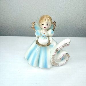 Vintage Joseph Originals Birthday Girl Angel 6 Years Old Figurine